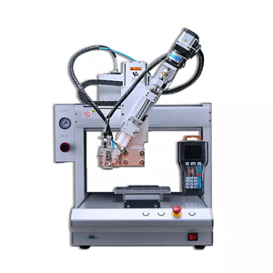 Intelligent Automatic Tip Clean Two Component AB No Clog Screw Servo Push Rod Glue Dispenser Machine